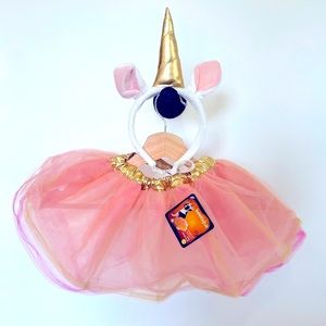 Cute L/XL unicorn dog costume